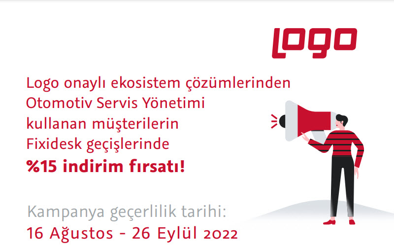 Logo Fixidesk Kampanyası - Ozan Bilgisayar Ticari Yazılım Danışmanlık Diyarbakır Logo Bayisi