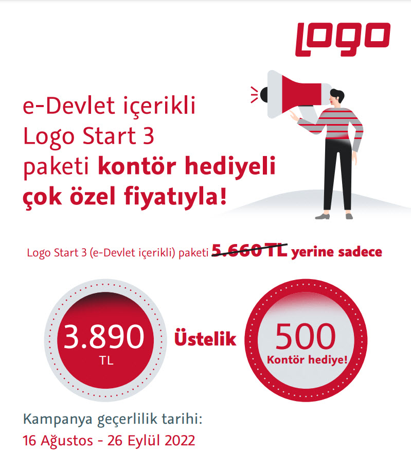 Logo Start3 Yeni Müşteri Kampanyası - Ozan Bilgisayar Ticari Yazılım Danışmanlık Diyarbakır Logo Bayisi