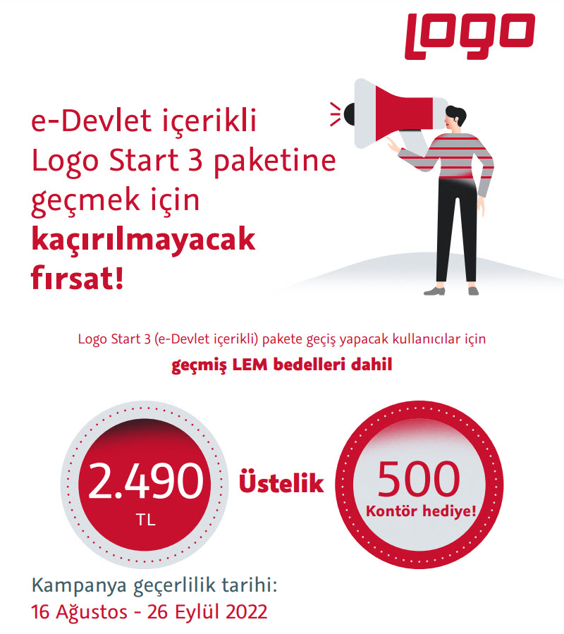 Logo Start3 e Geçiş Kampanyası - Ozan Bilgisayar Ticari Yazılım Danışmanlık Diyarbakır Logo Bayisi