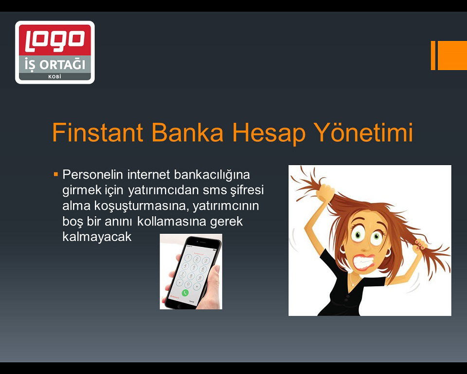 Finstant Banka Hesap Yönetimi Whatsapp Çalışmamızdan bir sayfa - Ozan Bilgisayar Ticari Yazılım Danışmanlık Logo diyarbakır bayisi