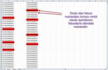 Eksik Fatura Kontrolünde Sonuç - Ozan Bilgisayar Ticari Yazılım Danışmanlık
